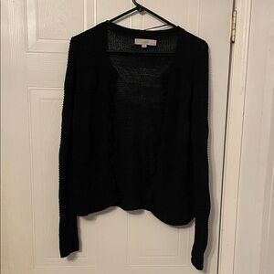 LOFT Classic Black Cardigan